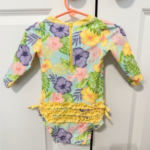 Baby girls 6-12 month Ruffle Butts swim suit